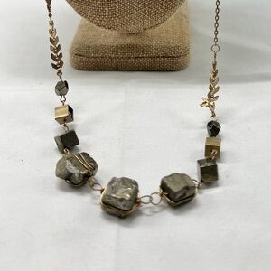 Pyrite necklace